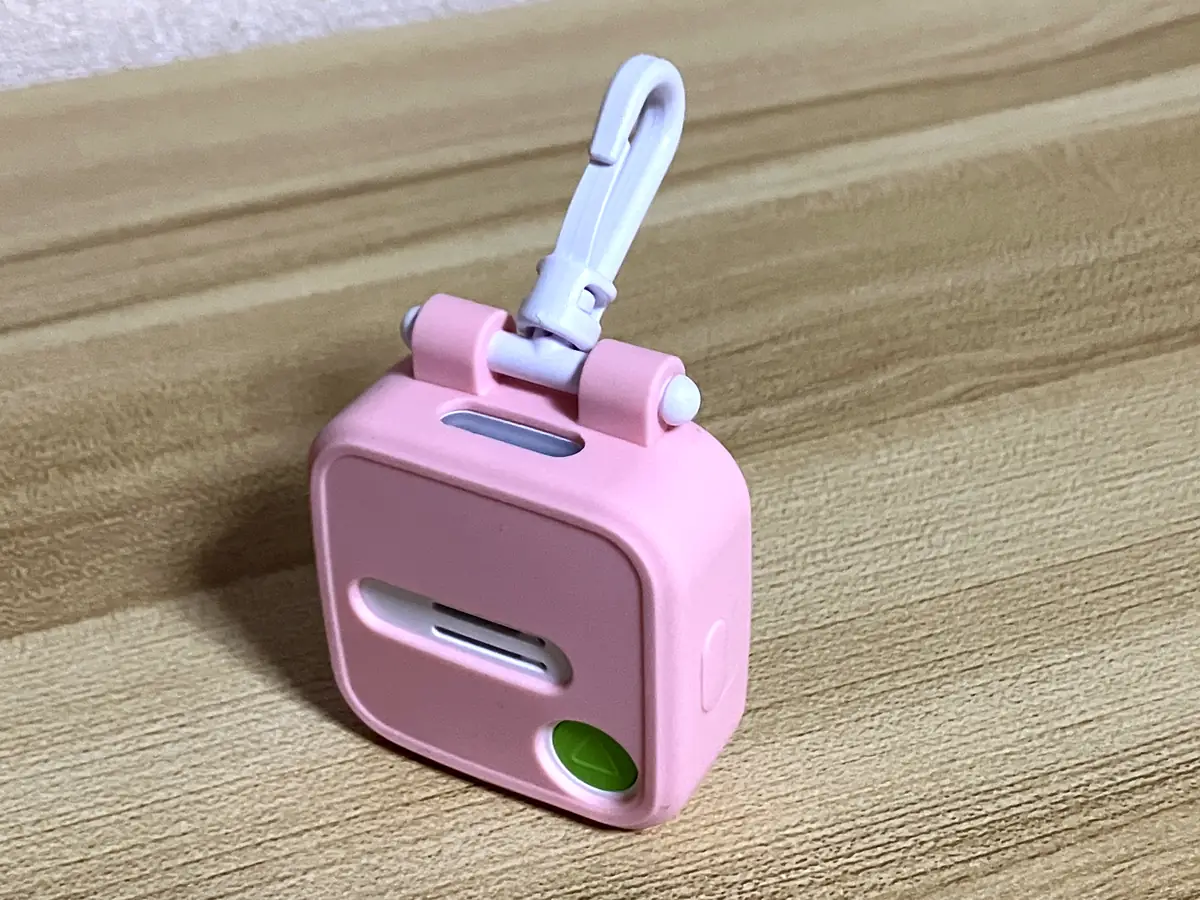シリコンケースをつけたみもりGPSトークの画像