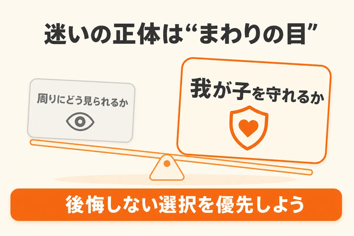 見守りGPSの迷いの正体は周りの目。我が子を守る選択を優先してよい